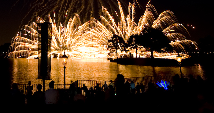 Epcot Illuminations - 4th of July Fireworks